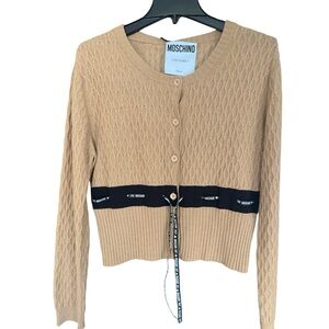 Moschino couture cardigan